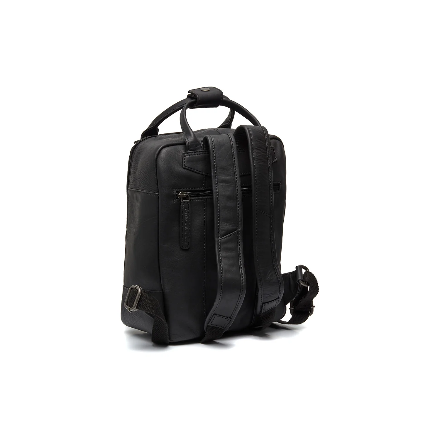 Leather Backpack Black Bellary - Image 8