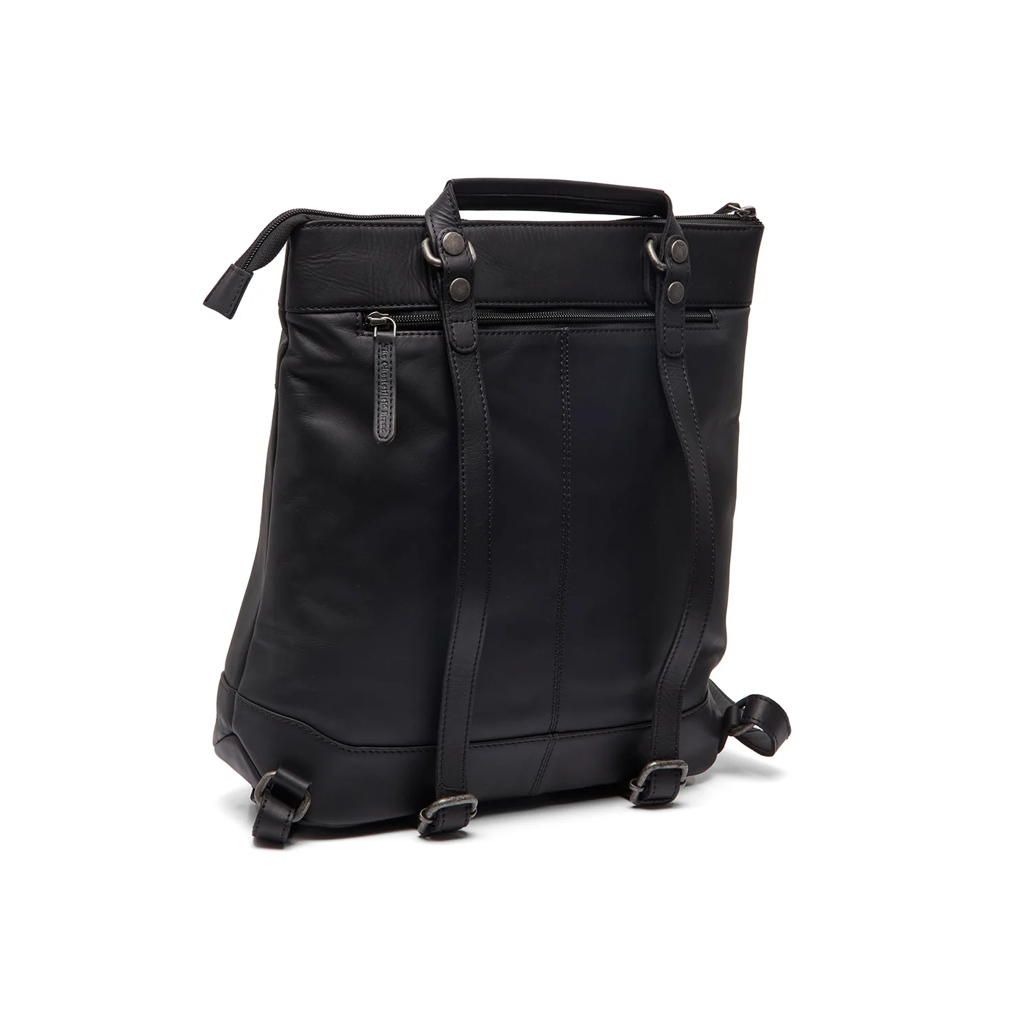Leather Backpack Black Caldero - Image 6