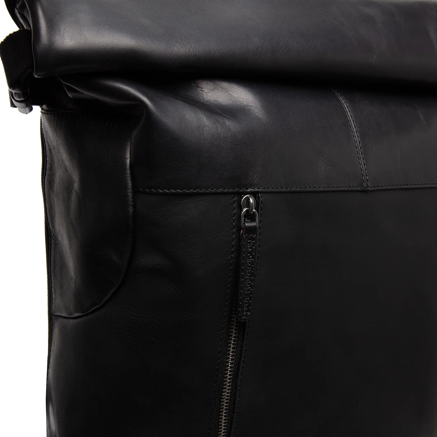 Leather Backpack Black Liverpool - Image 3