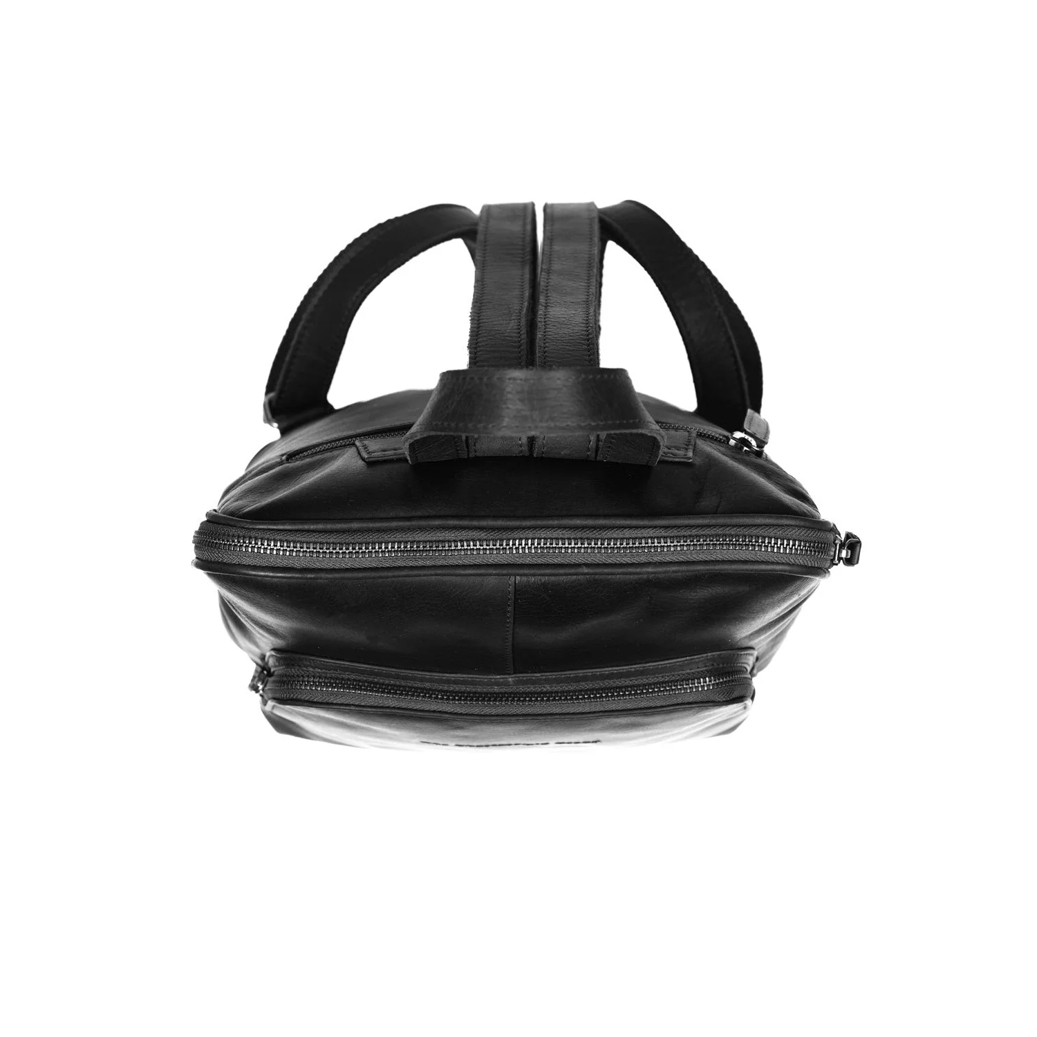 Leather Backpack Black Naomi - Image 3