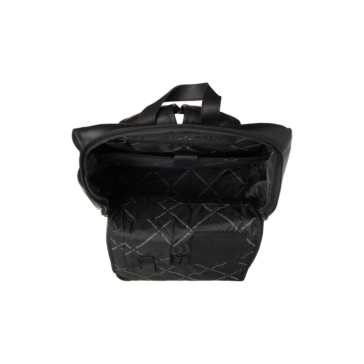 Leather Backpack Black Rich - Image 5