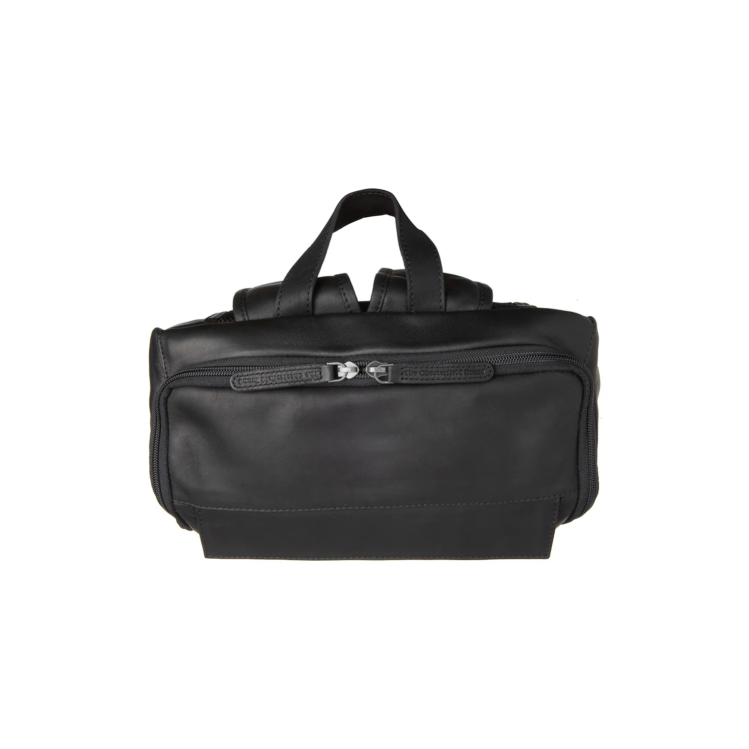 Leather Backpack Black Rich - Image 8