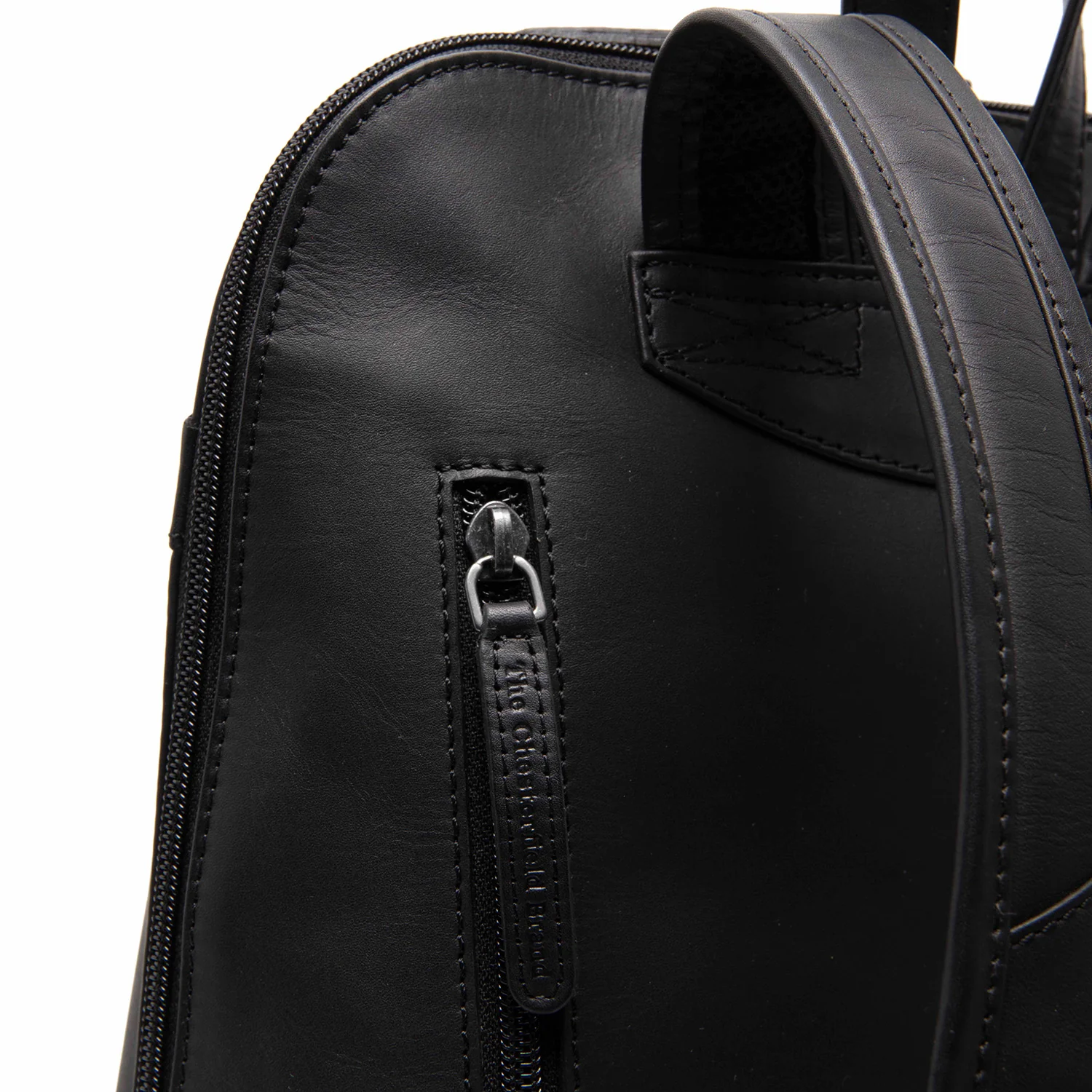 Leather Backpack Black Tigris - Image 3