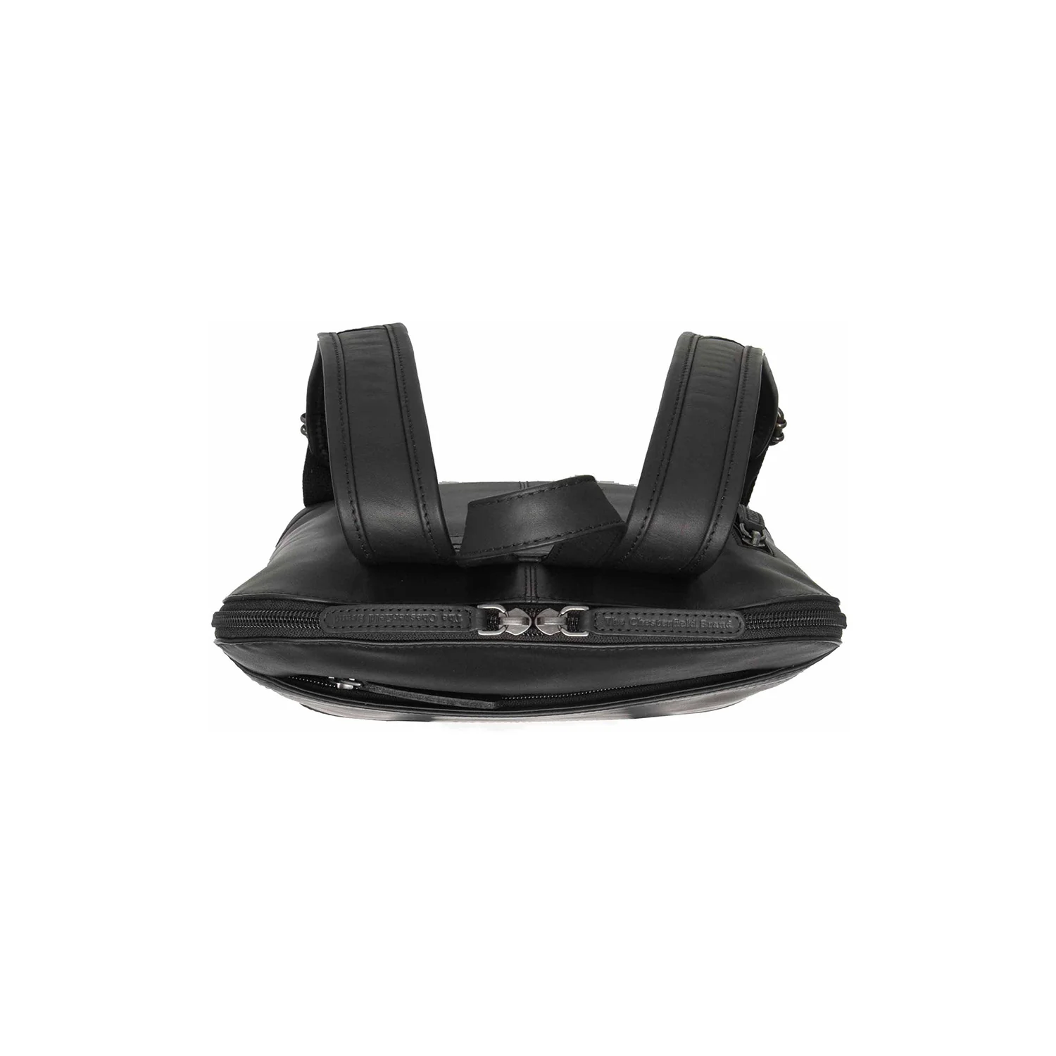 Leather Backpack Black Tigris - Image 4