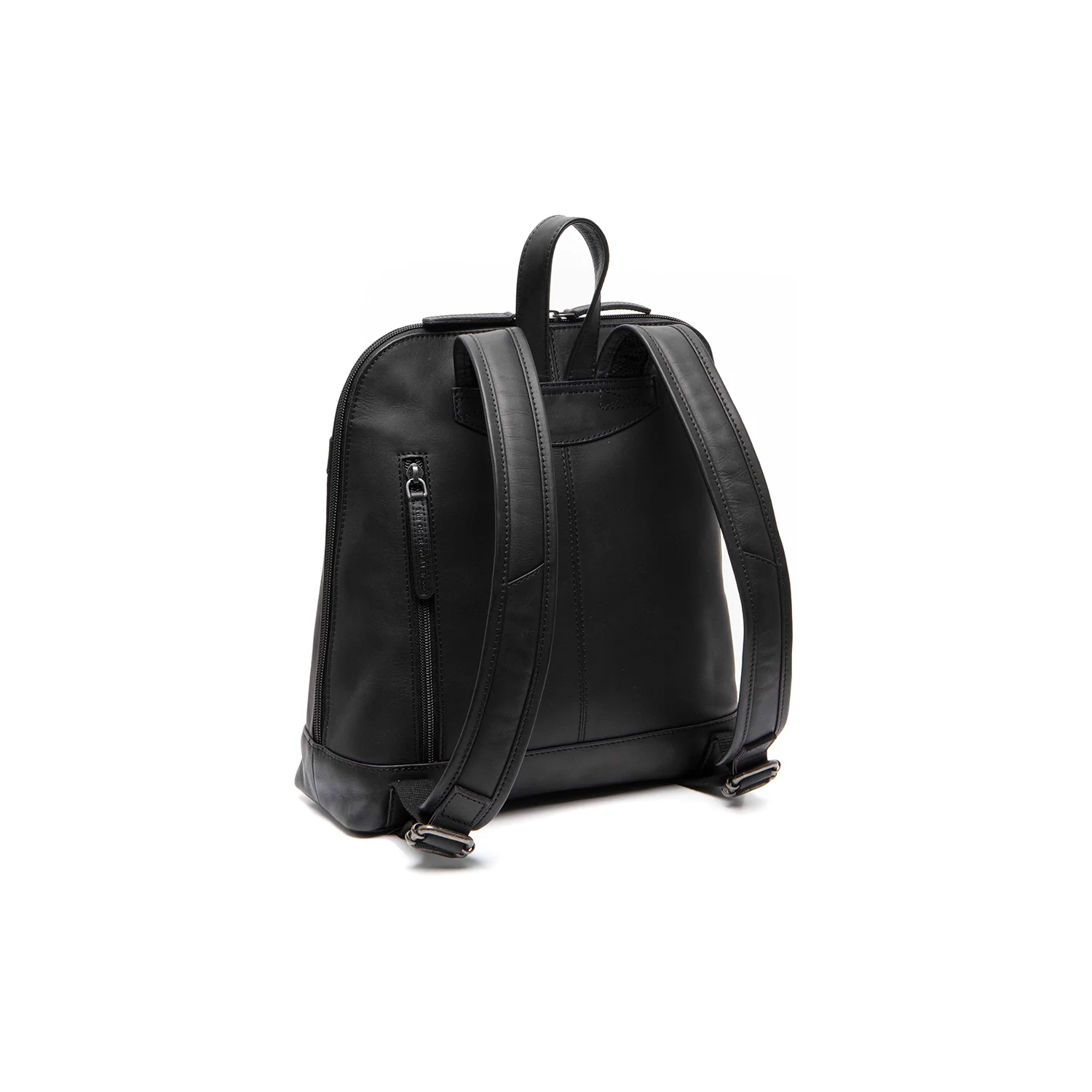 Leather Backpack Black Tigris - Image 6
