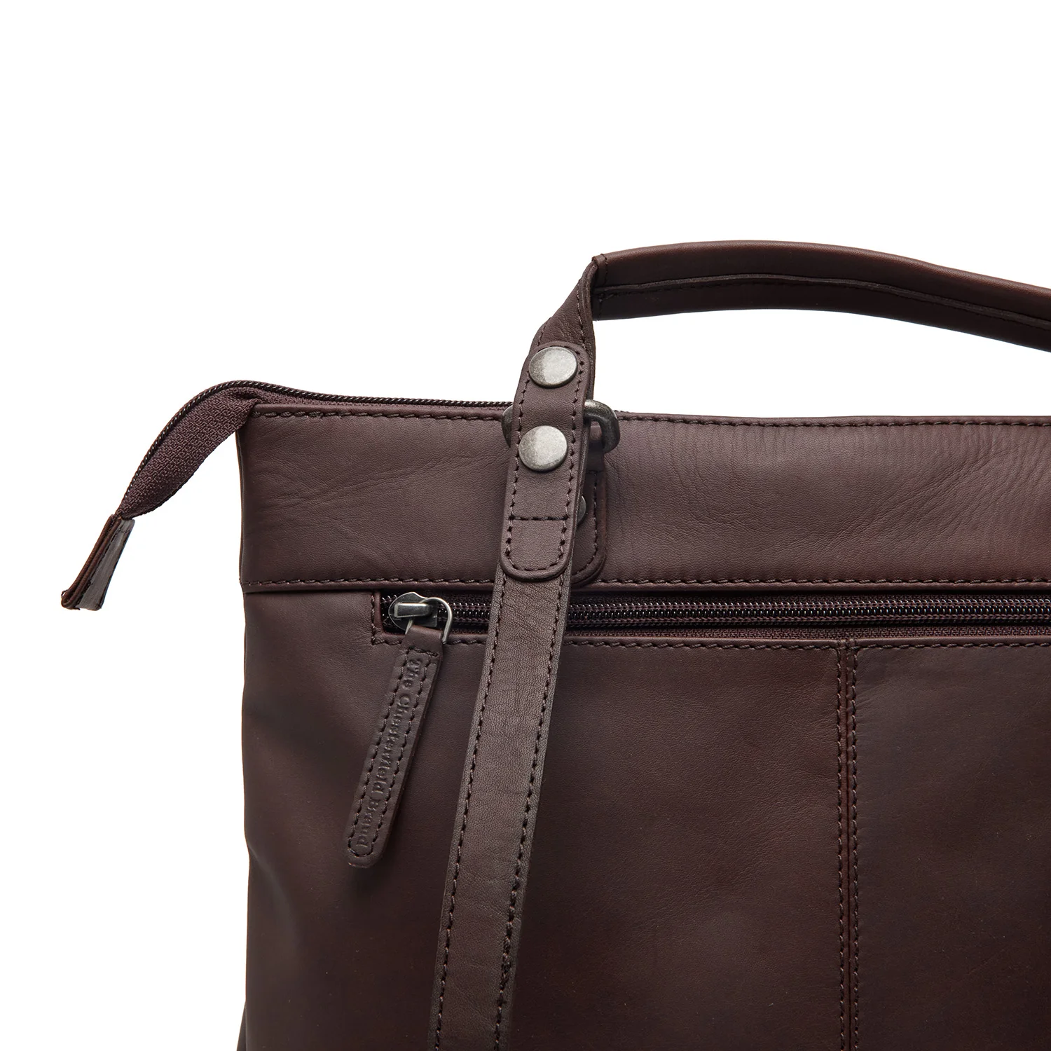 Leather Backpack Brown Caldero - Image 3