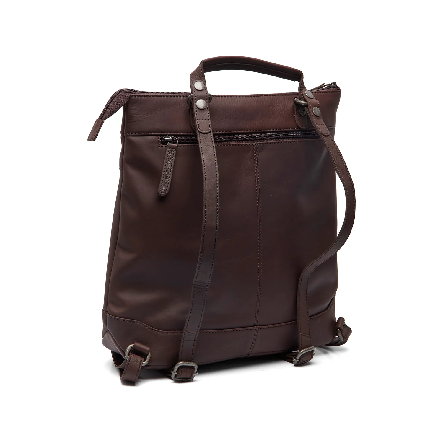 Leather Backpack Brown Caldero - Image 6