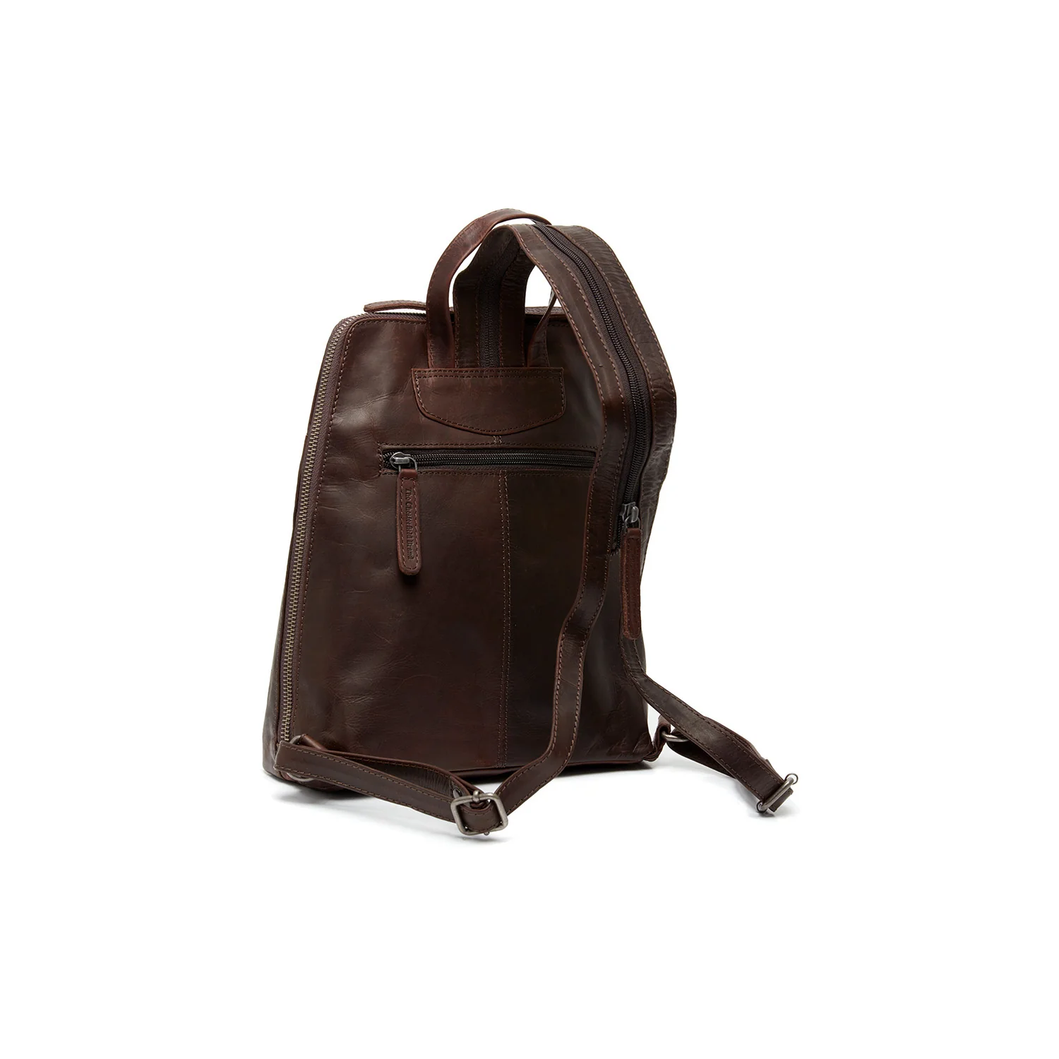 Leather Backpack Brown Claire - Image 5