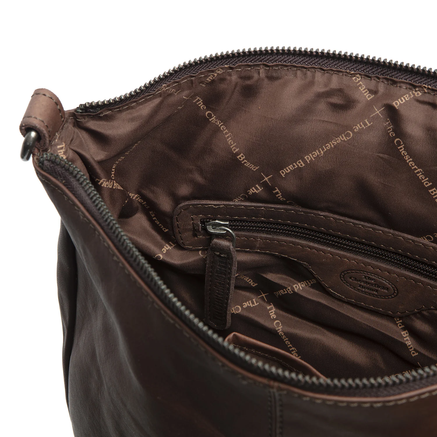 Leather Backpack Brown Manchester - Image 5