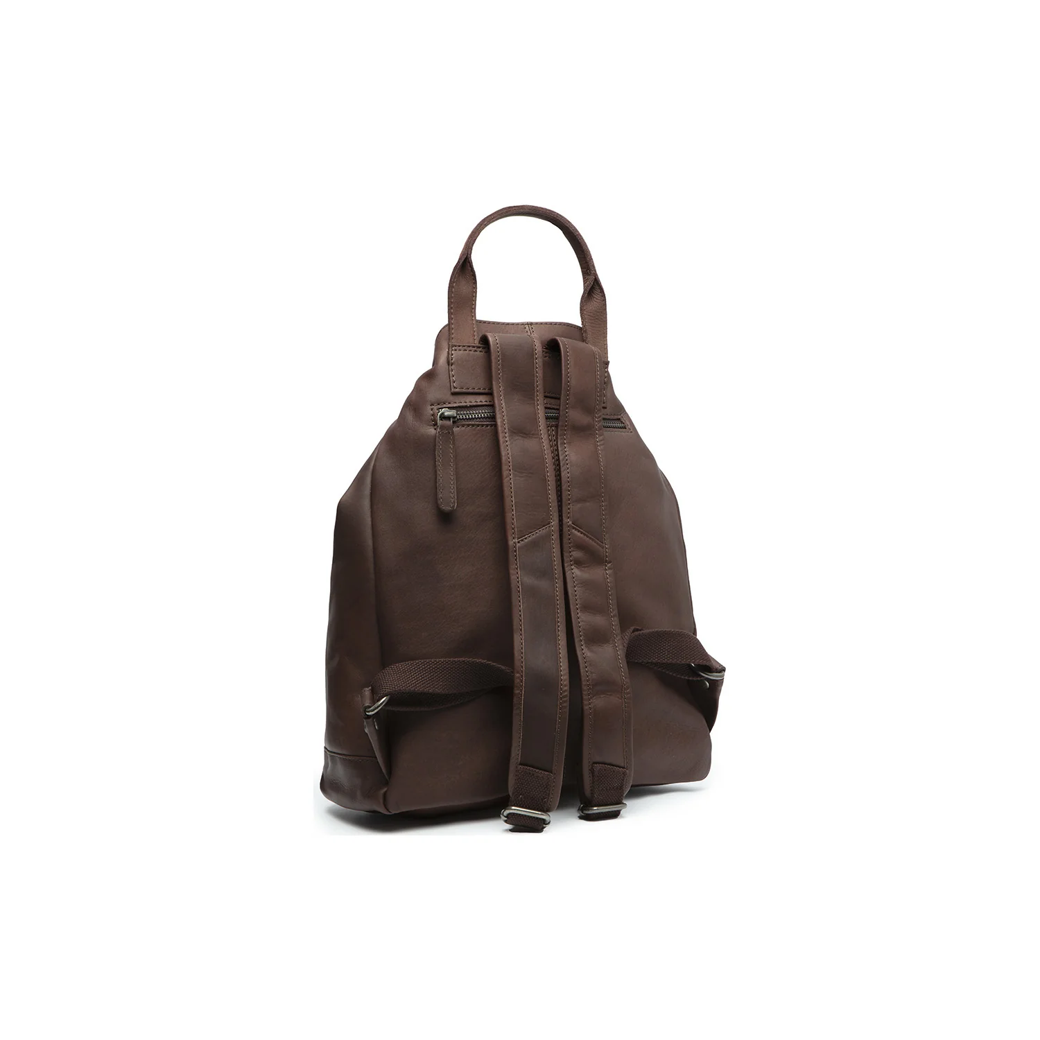 Leather Backpack Brown Manchester - Image 8