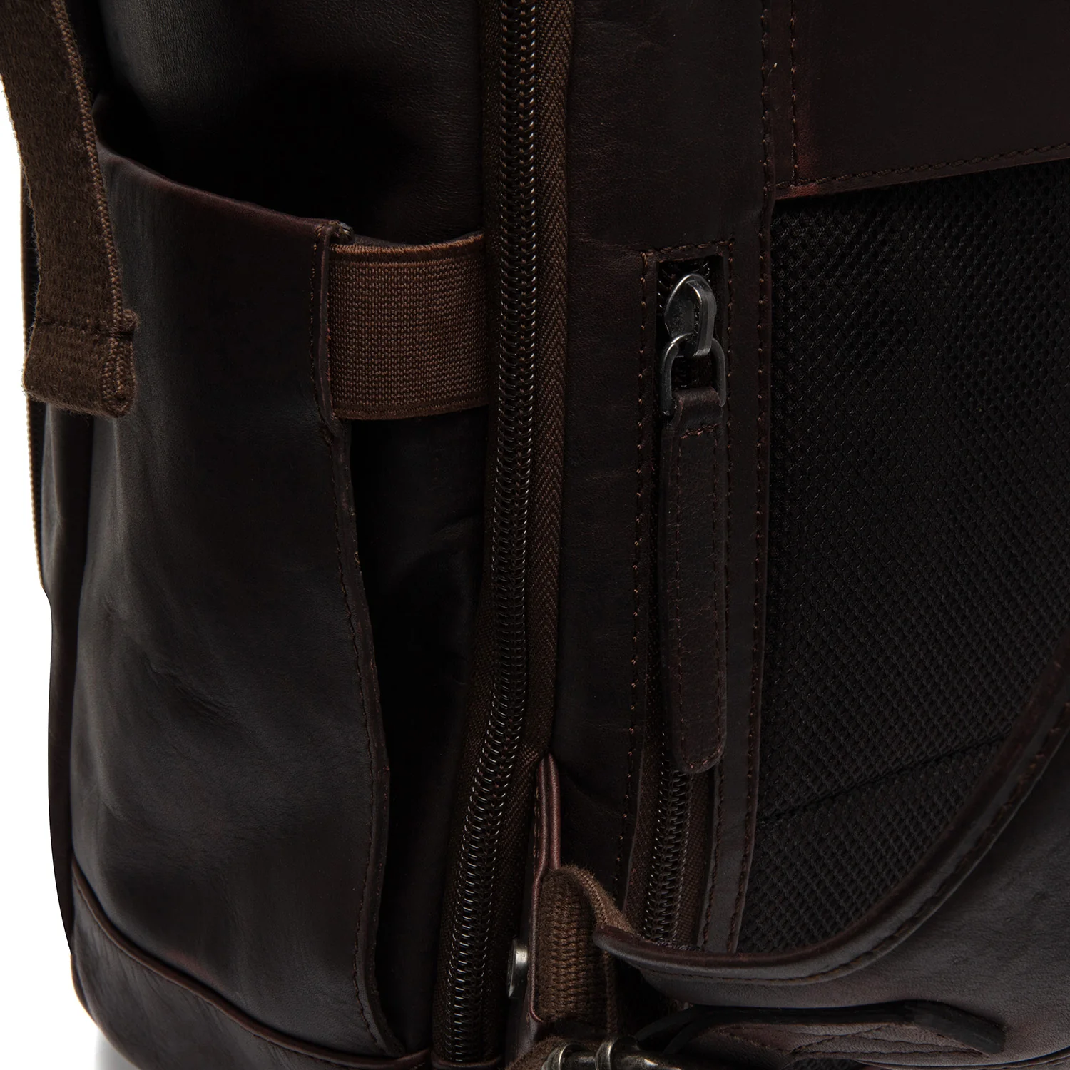 Leather Backpack Brown Remo - Image 6