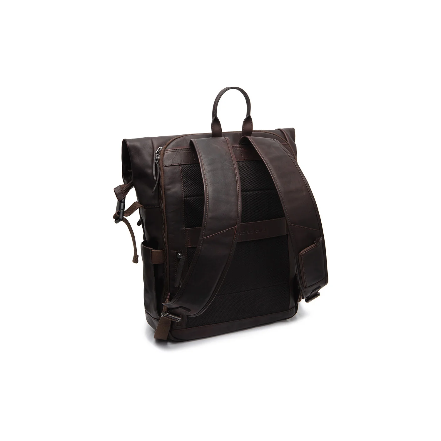 Leather Backpack Brown Remo - Image 8