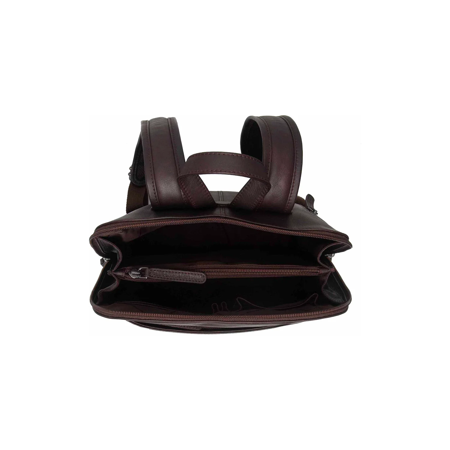 Leather Backpack Brown Tigris - Image 5