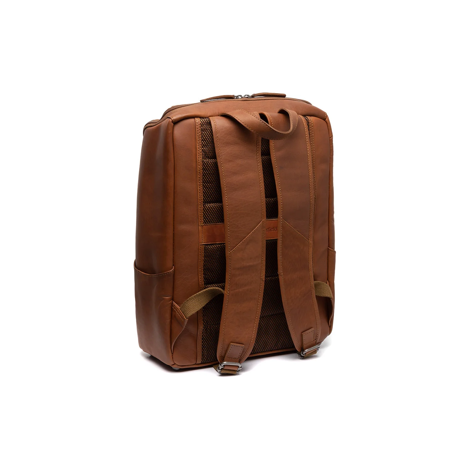 Leather Backpack Cognac Rich - Image 10