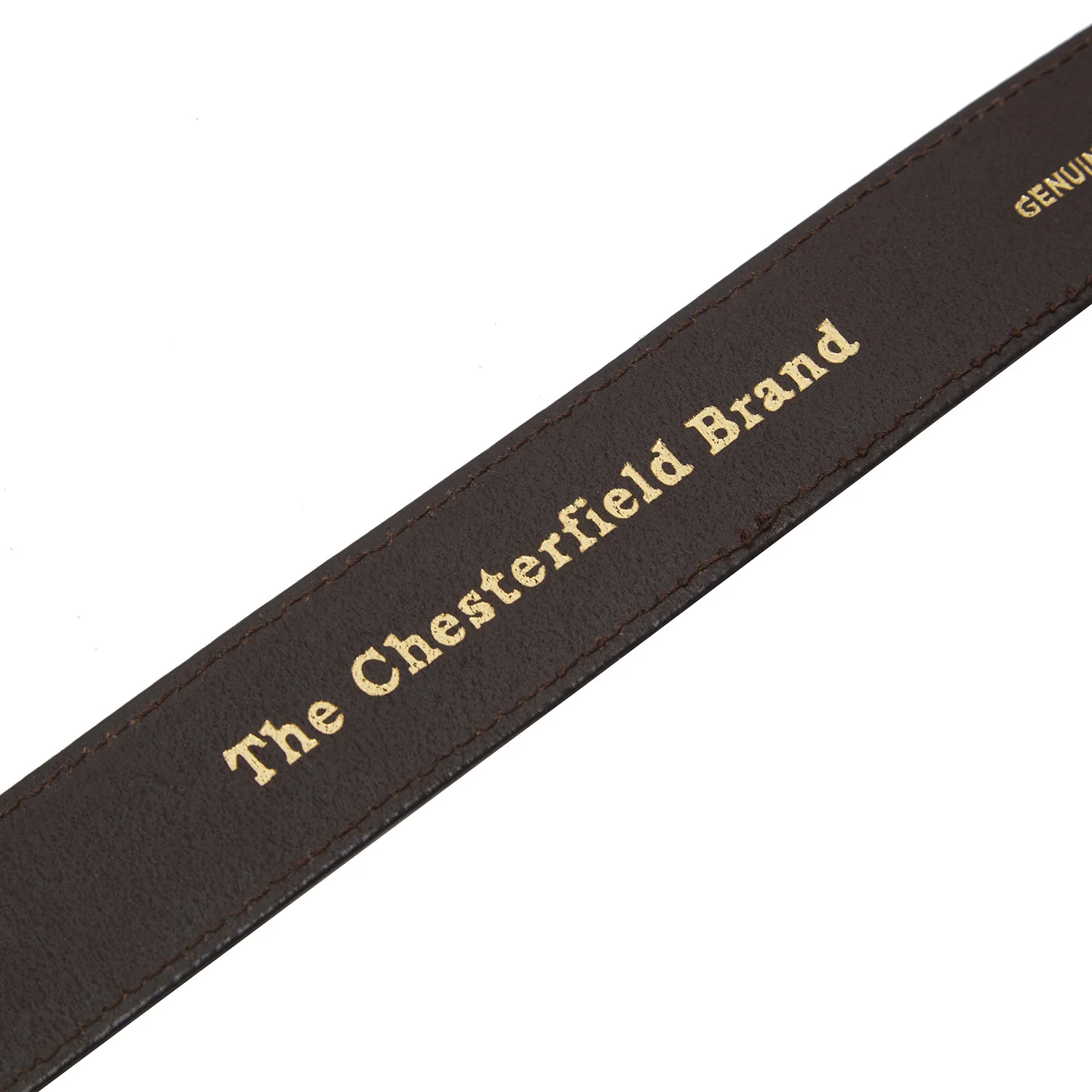 Leather Belt Brown Elliot - Image 5