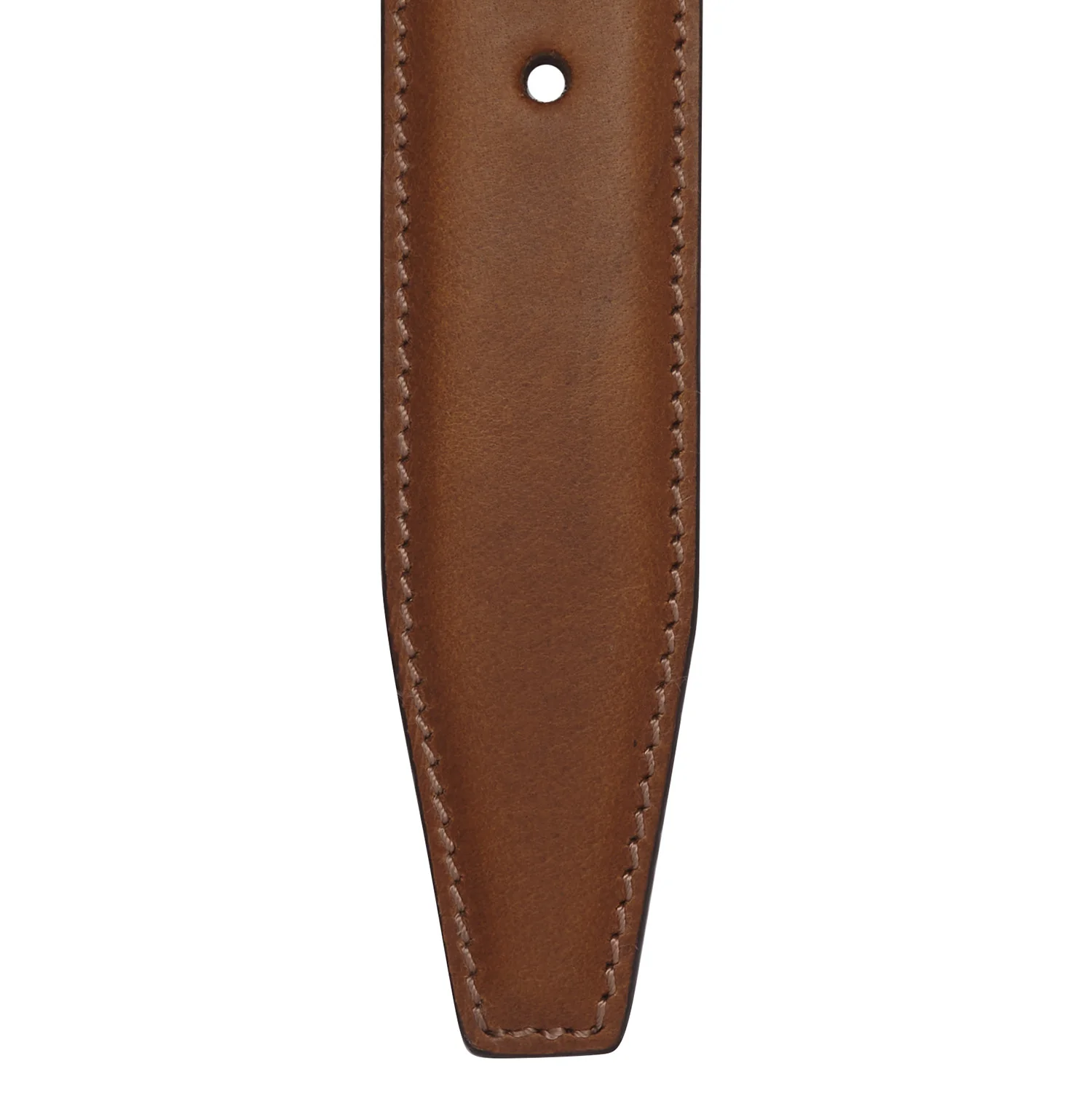 Leather Belt Cognac Elliot - Image 4