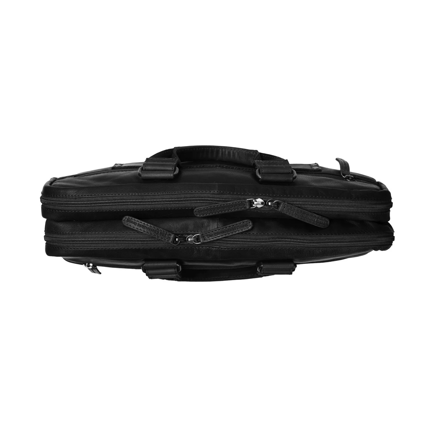 Leather Laptop Bag Black Seth - Image 6