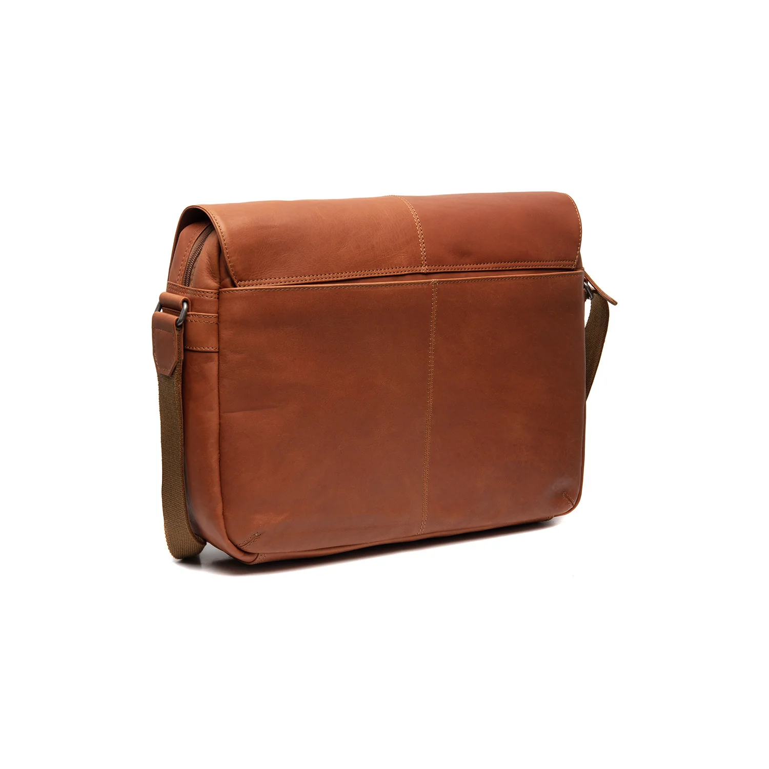 Leather Laptop Bag Cognac Richard - Image 7