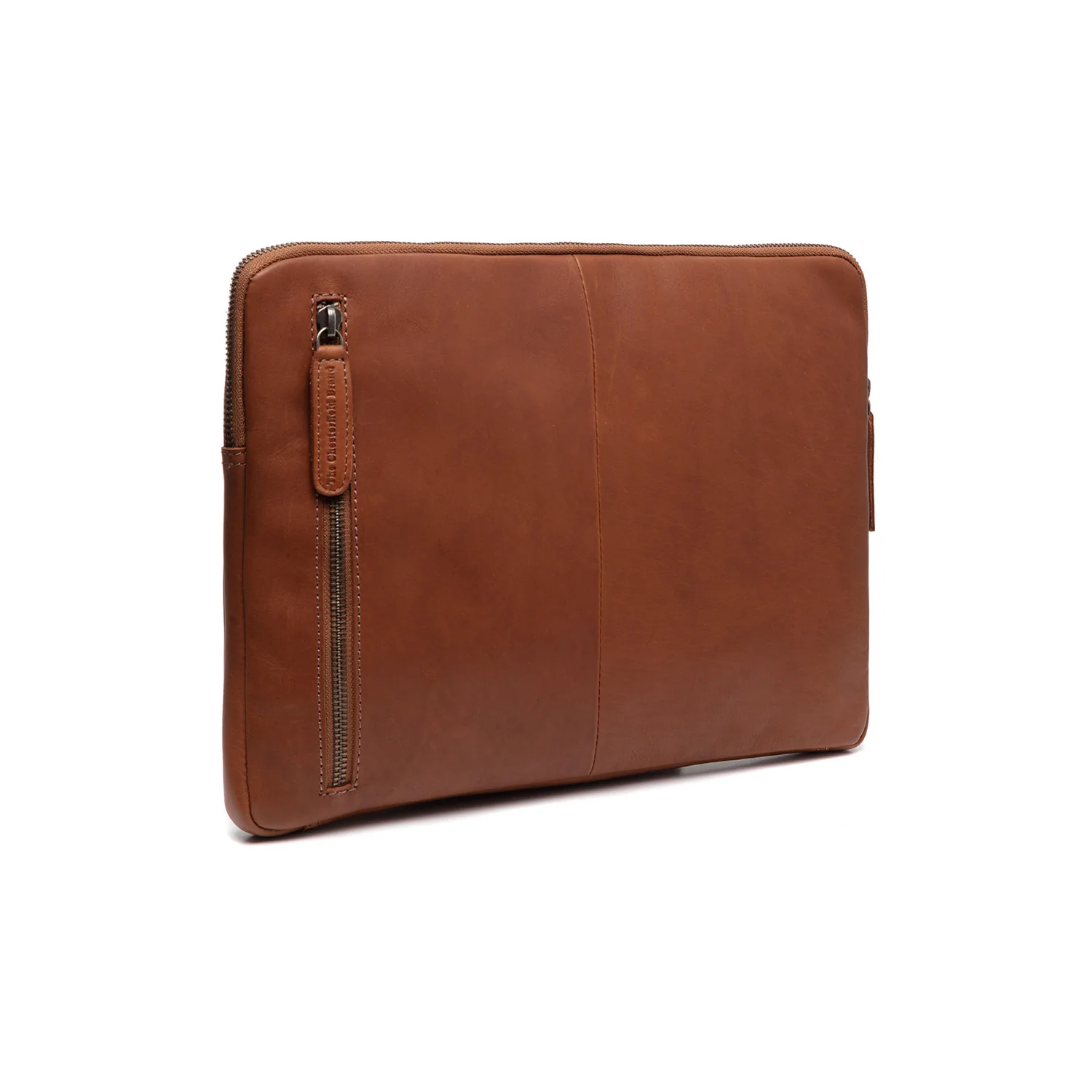 Leather Laptop Sleeve 14 Inch Cognac Clinton - Image 6