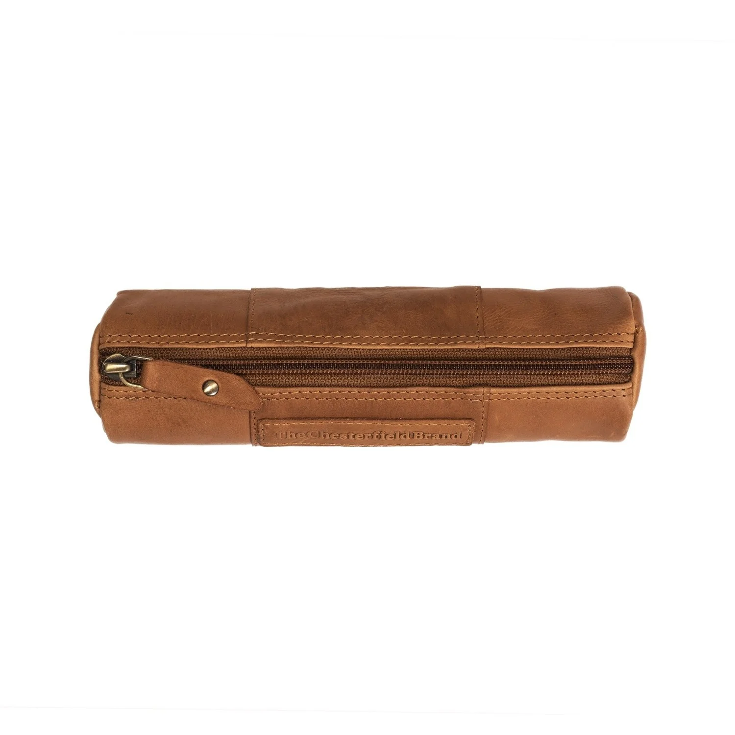 Leather Pen Case Cognac Lea - Image 6