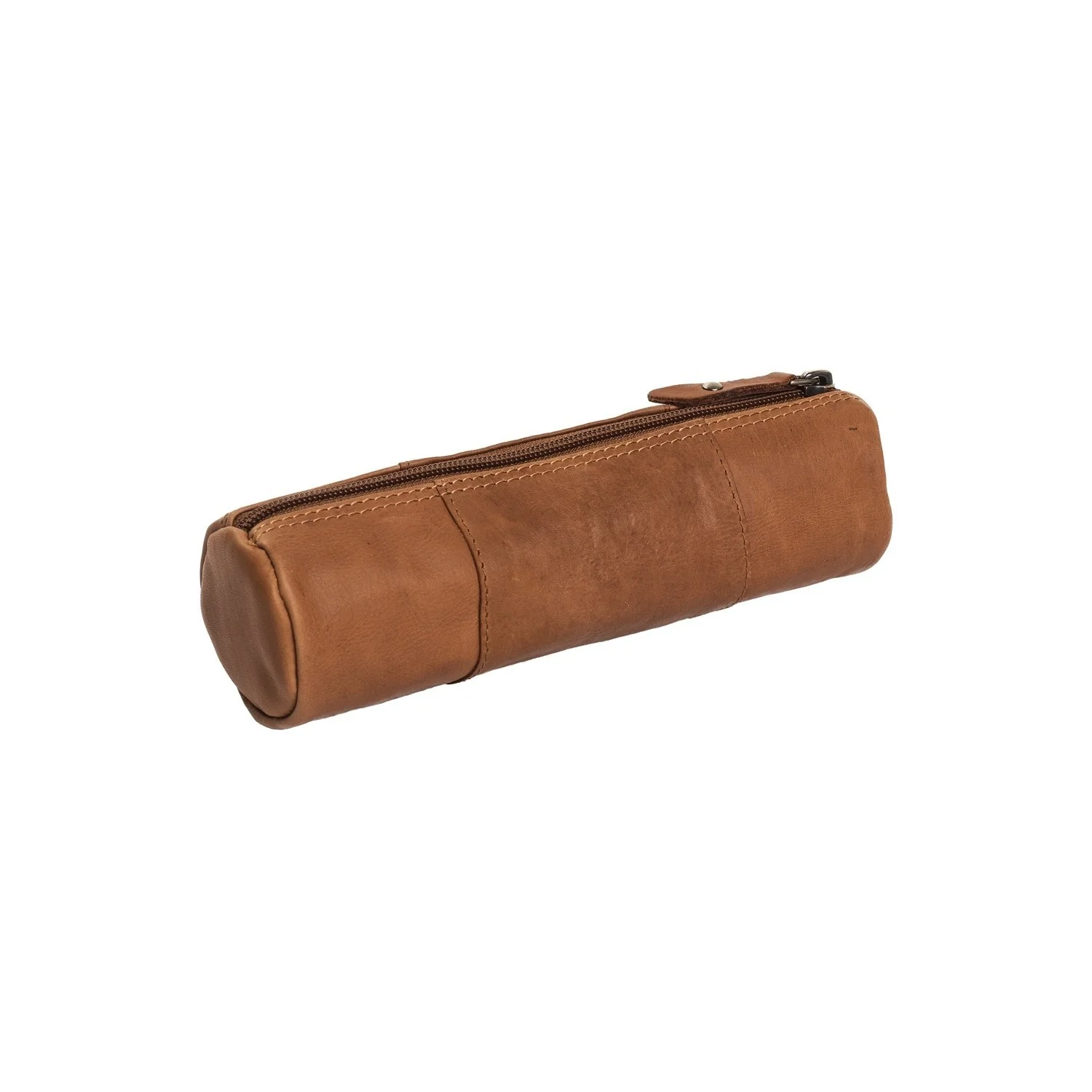 Leather Pen Case Cognac Lea - Image 7
