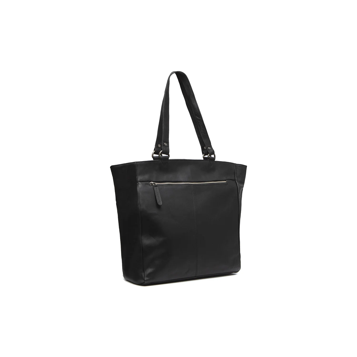 Leather Shopper Black Berlin - Image 5