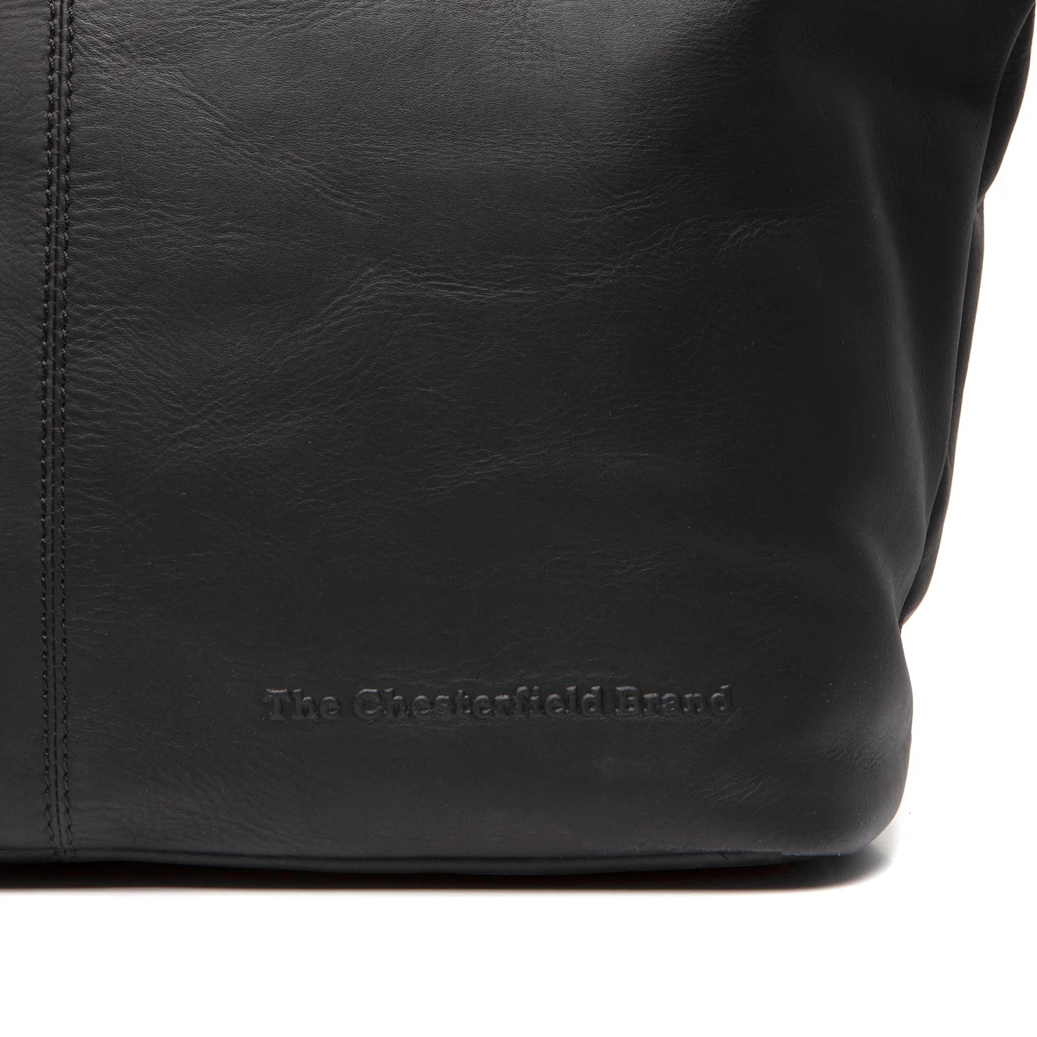 Leather Shopper Black Monza - Image 6
