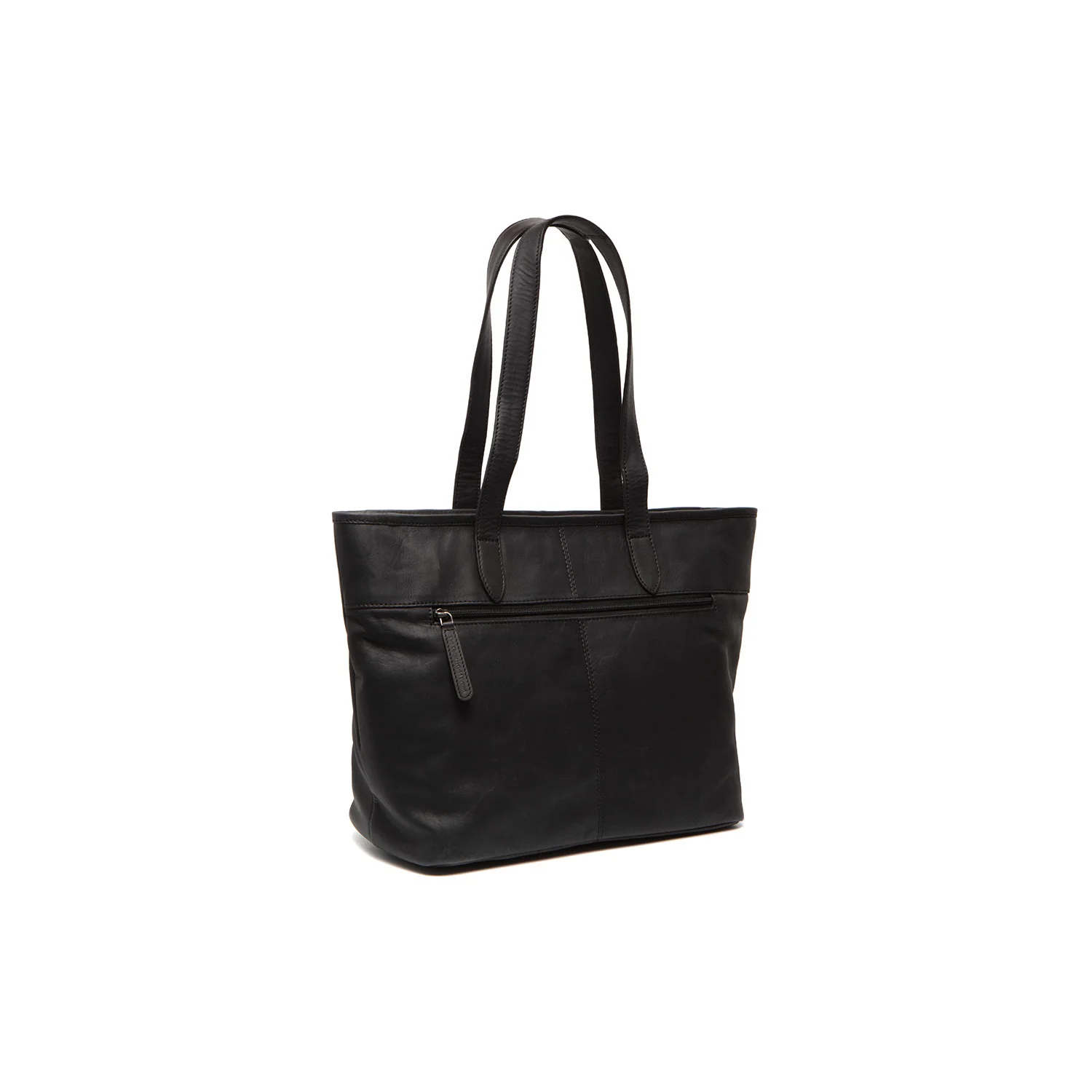 Leather Shopper Black Monza - Image 7