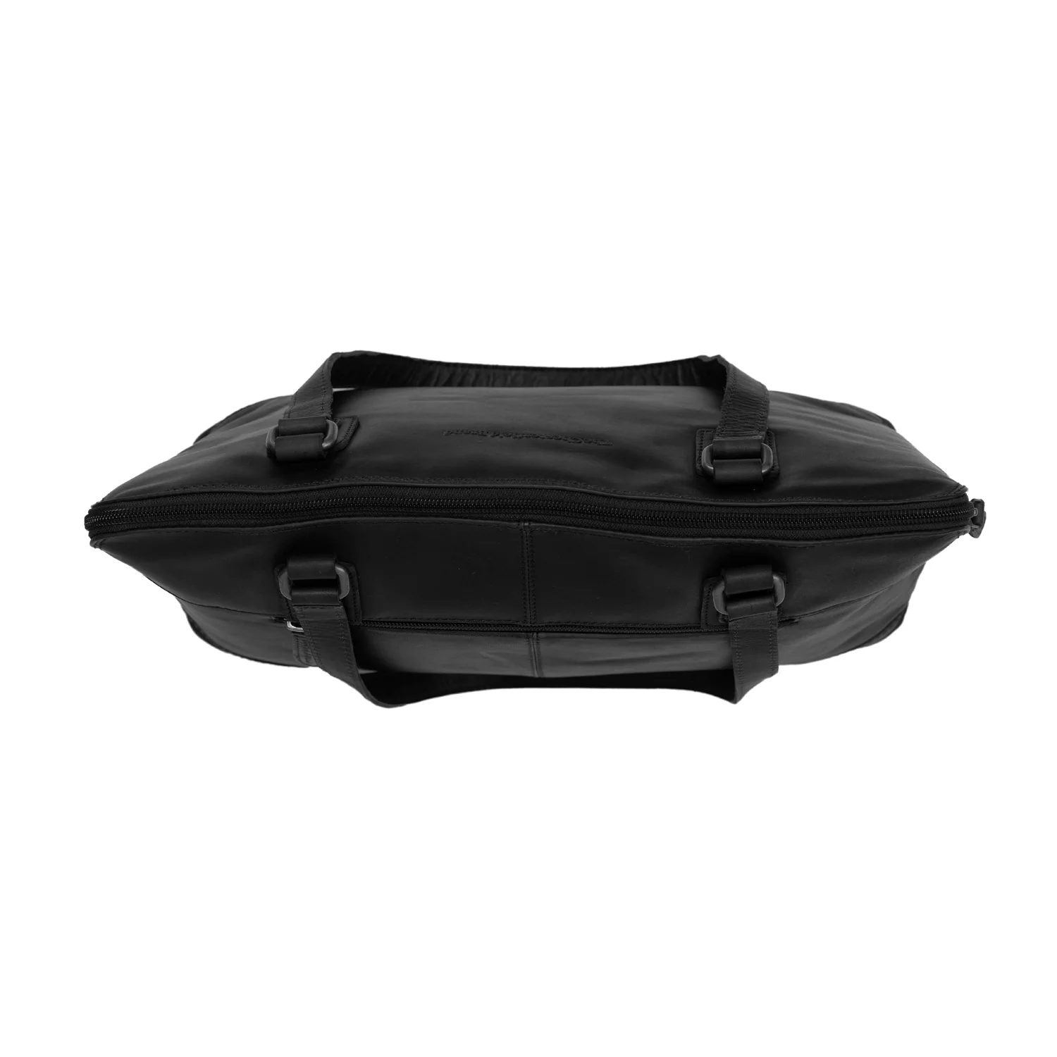 Leather Shoulder Bag Black Flint - Image 4