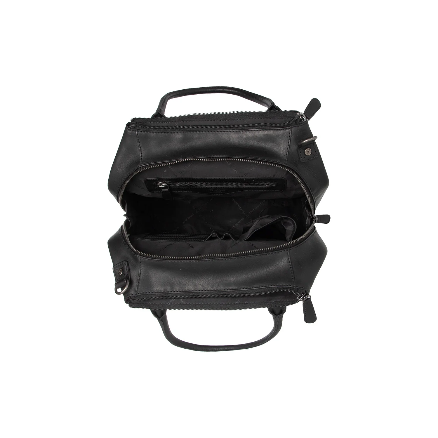 Leather Shoulder Bag Black Solvin - Image 5