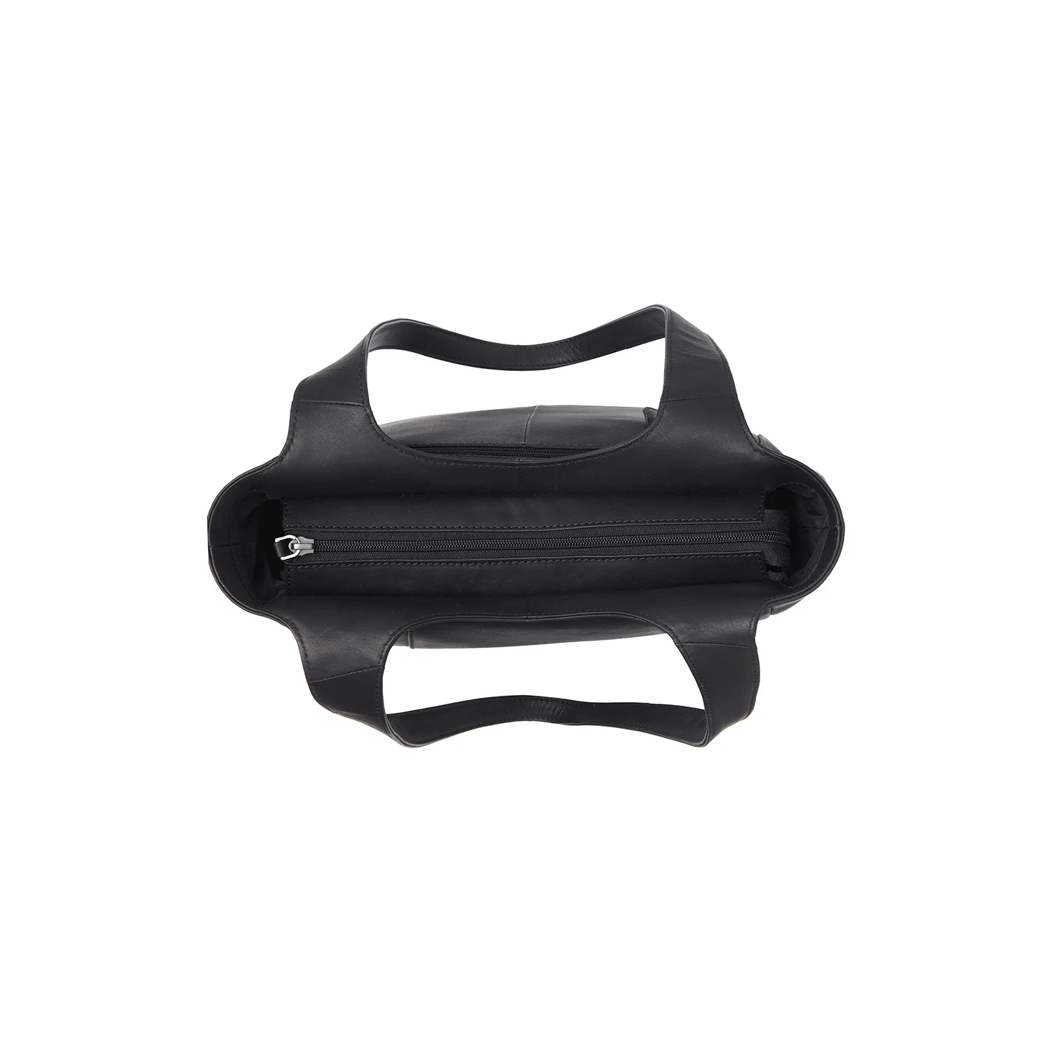 Leather Shoulder Bag Black Tofino - Image 4