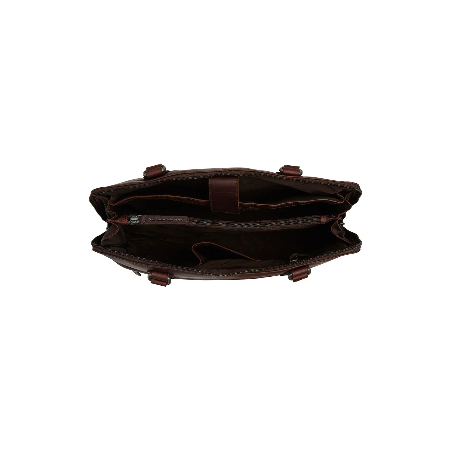 Leather Shoulder Bag Brown Branson - Image 4