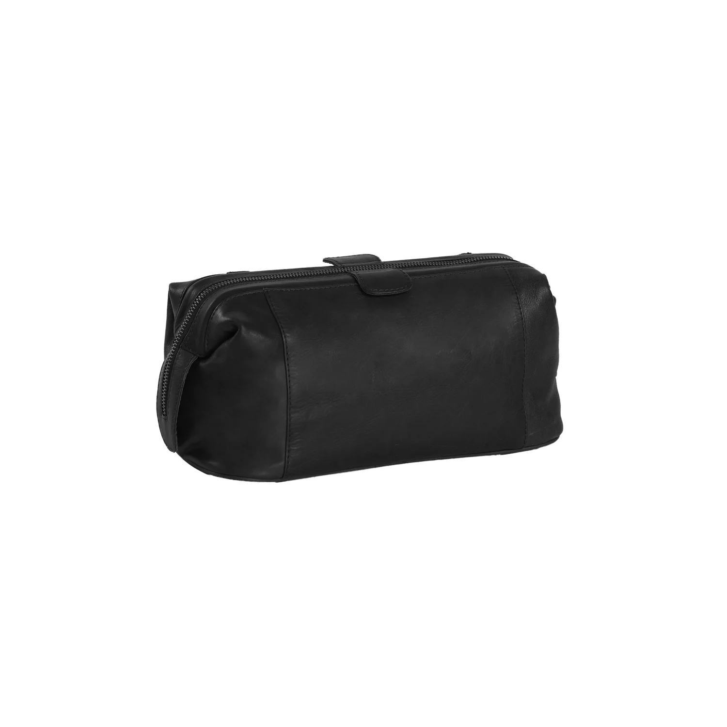 Leather Toiletry Bag Black Vince - Image 4