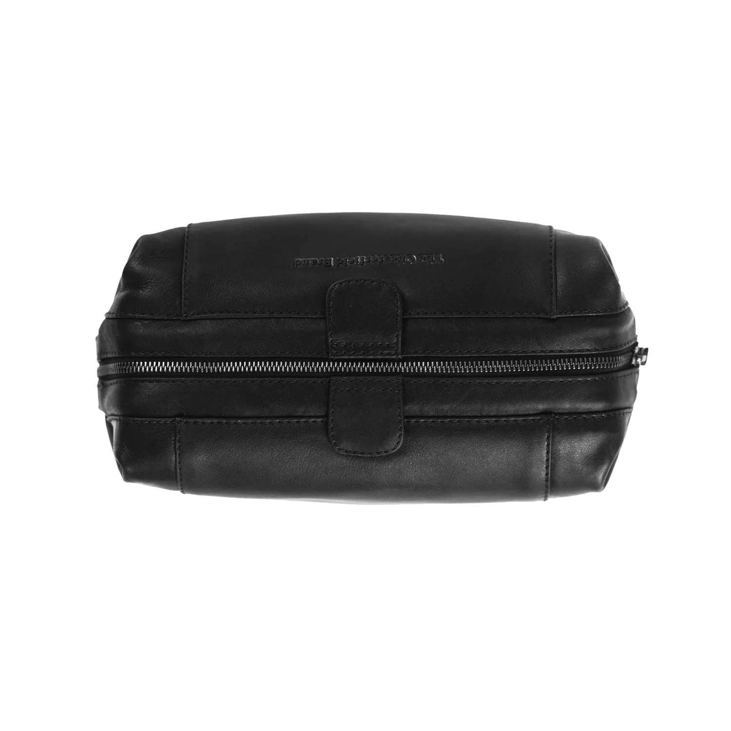 Leather Toiletry Bag Black Vince - Image 5