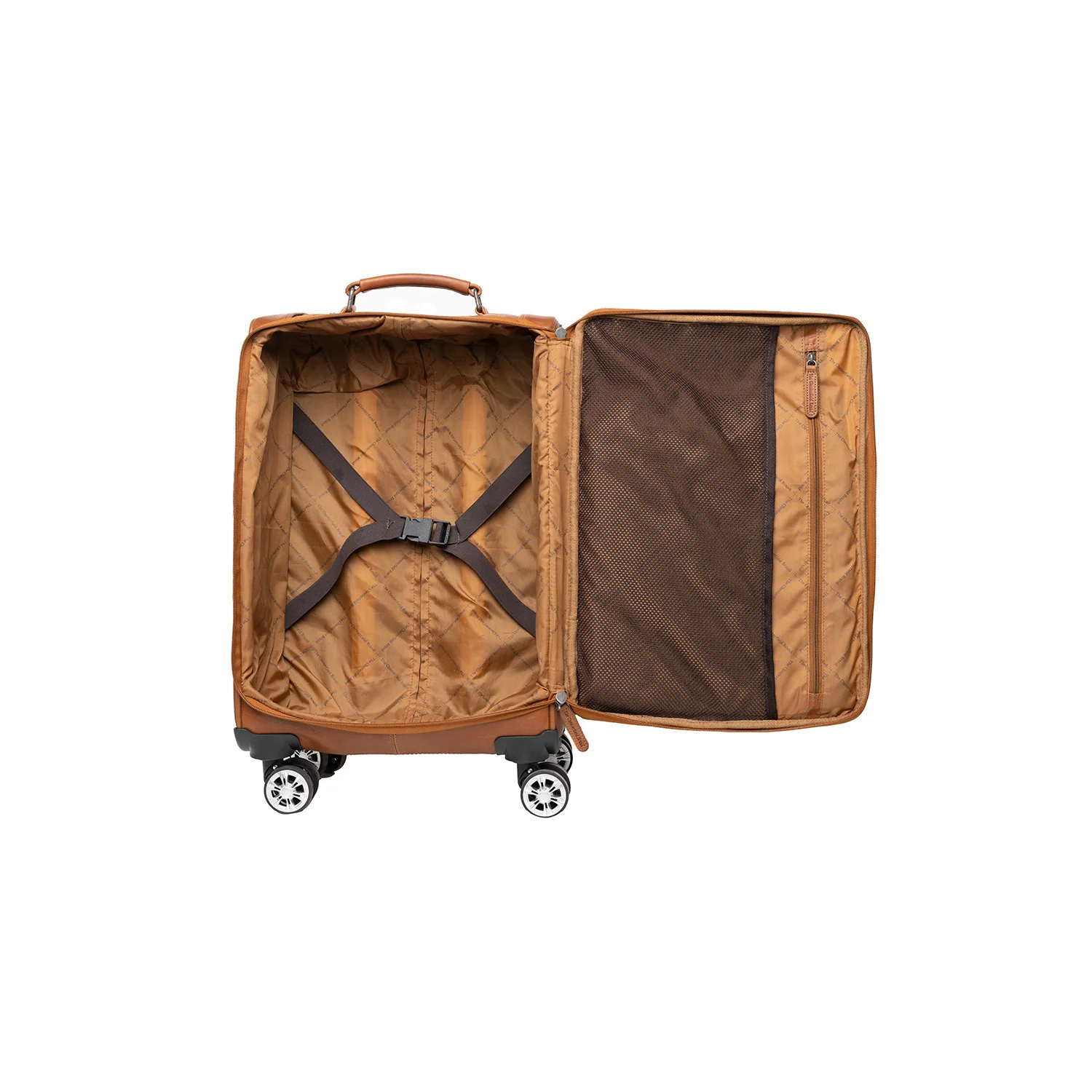Leather Trolley Cognac Key Largo - Image 5