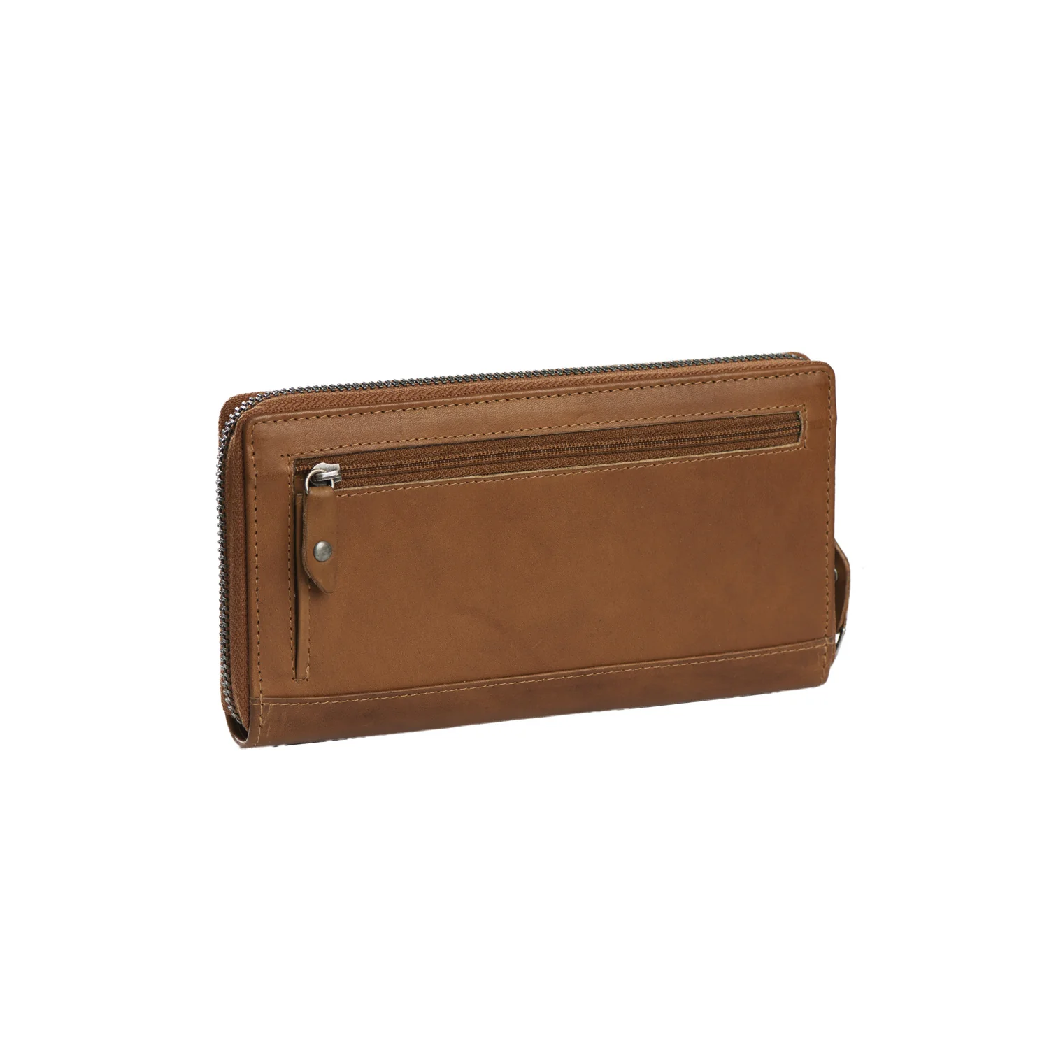 Leather Wallet Cognac Halle - Image 5