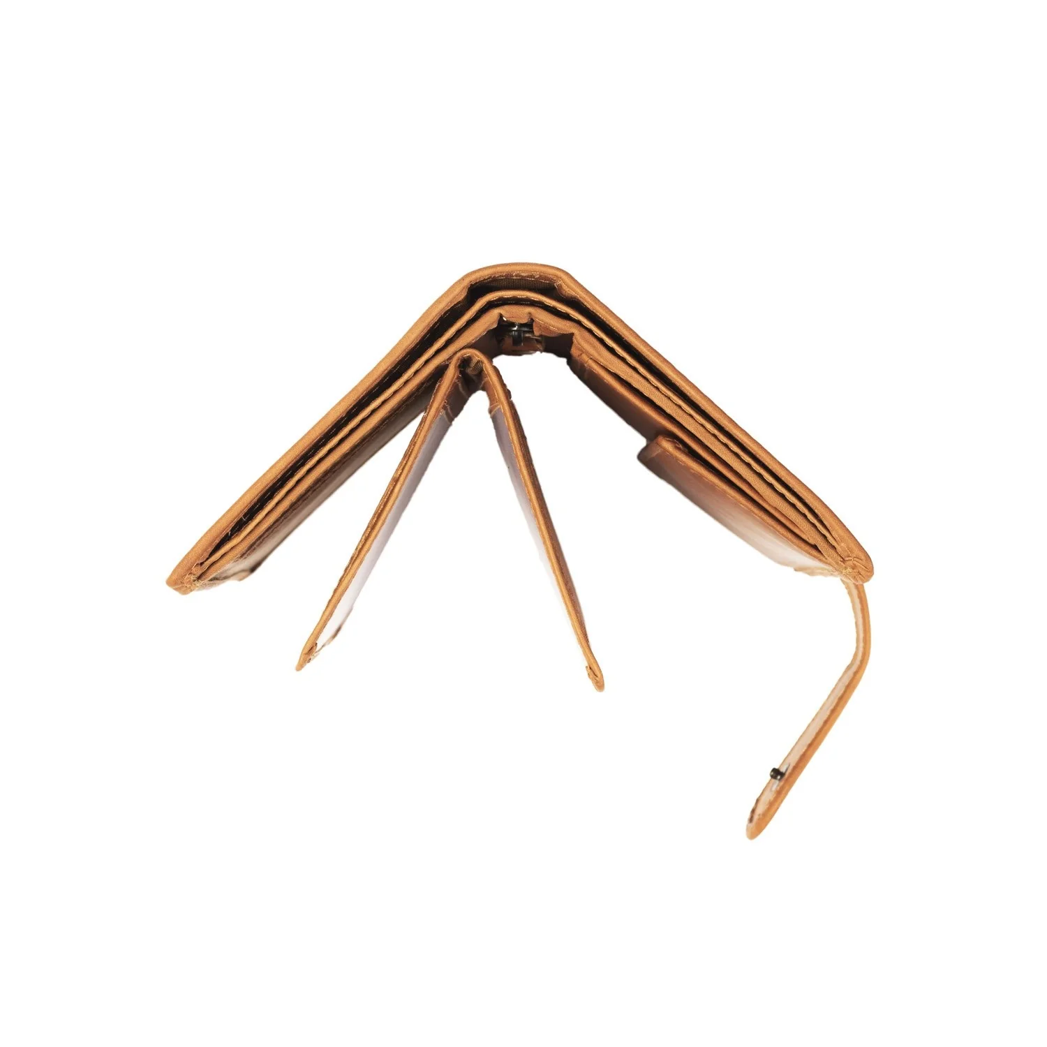 Leather Wallet Cognac Ruby - Image 6